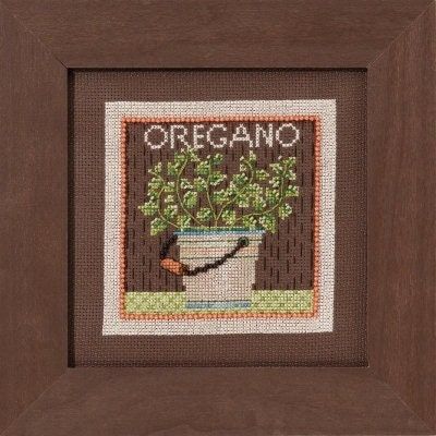 Oregano by Mill Hill 2021 Growing Green series Taste new beaded counted cross stitch embroidery kit!