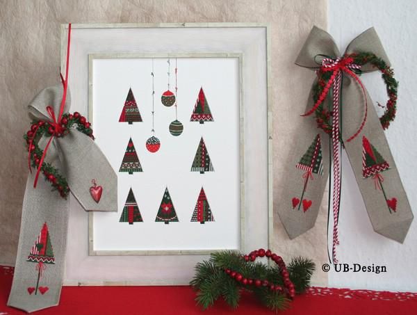 Oh Tannenbaum Oh Tannenbaum (Oh Christmas tree, Oh Christmas tree) by UB-Design (Germany) Counted cross-stitch pattern 