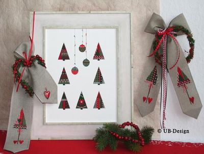 Oh Tannenbaum Oh Tannenbaum (Oh Christmas tree, Oh Christmas tree) by UB-Design (Germany) Counted cross-stitch pattern 