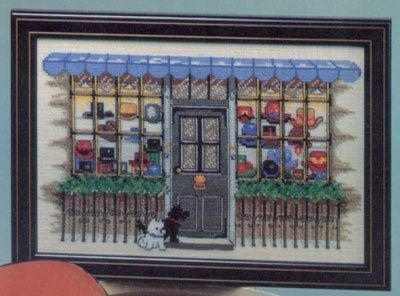 Hat Shop (Hatte Forretning) by Oehlenschläger Counted Cross Stitch kit