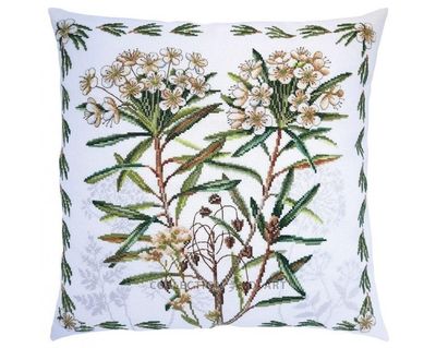 Wild rosemary by RTO. Сounted Cross Stitch Kit. Great cushion design