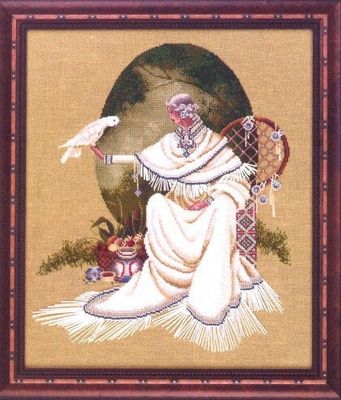 Spiritdancer by Butternut Road. Designer Marilyn Leavitt-Imblum Counted cross stitch pattern release 1995