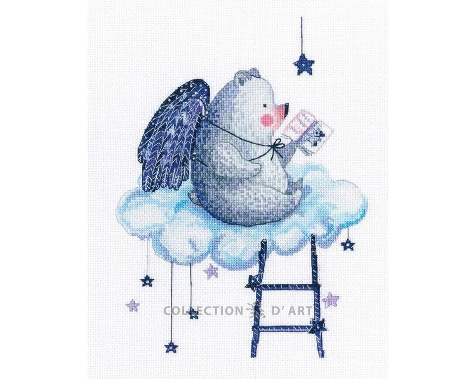 Skywatcher by RTO. Сounted Cross Stitch Kit