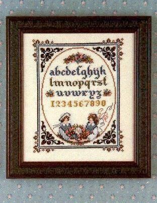 Serendipity by Lavender &amp; Lace 1988 Designer Marilyn Leavitt-Imblum Counted cross stitch pattern LL1
