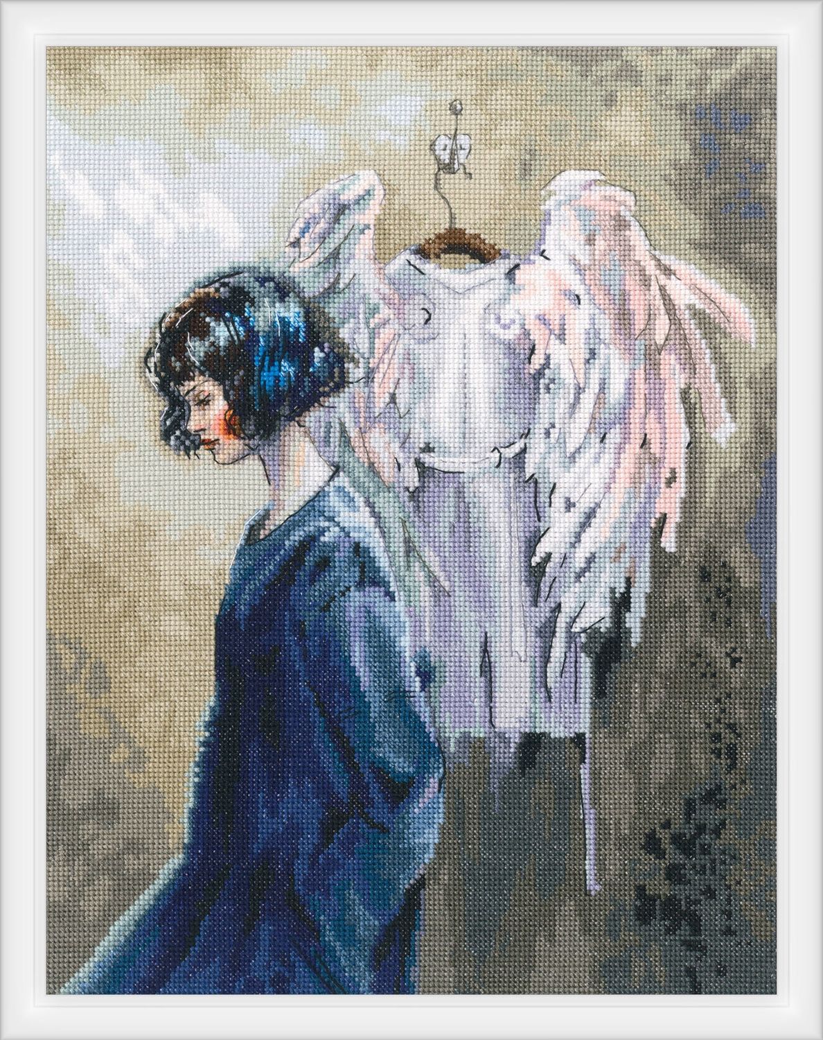 See you in a new day by RTO. Female Image Collection Counted Cross Stitch Kit