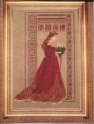 Celtic Christmas by Lavender &amp; Lace. Designer Marilyn Leavitt-Imblum Counted cross stitch pattern