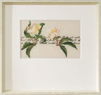 Two Christmas roses (Zwei Christrosen) by Acufactum Autumn &amp; Winter Collection Counted cross-stitch kit