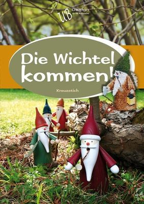 The elves are coming (Die Wichtel kommen) Leaflet by UB-Design (Germany) Counted cross-stitch pattern