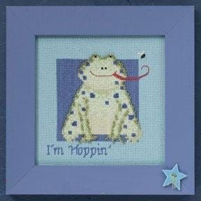 Frog by Mill Hill 2009 Wild Life Series Debbie Mumm Kits Beaded cross stitch kit