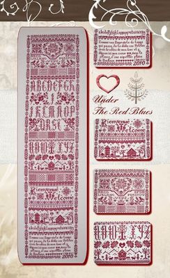 Under the Red Tree by Isabelle Haccourt Vautier Printed cross stich pattern