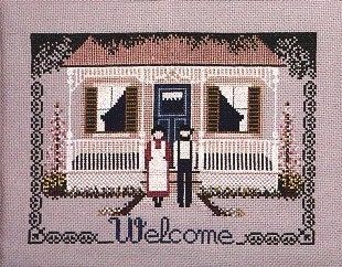 Amish Welcome by Told in a Garden. Designer Marilyn Leavitt-Imblum Counted cross stitch pattern