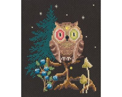 Magic night by RTO. Fairytale Сounted Cross Stitch Kit 2024
