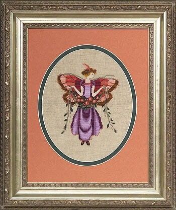 Thanksgiving Harvest Fairy by Mirabilia Designs 2007 Cross Stitch Pattern Limited edition #6 of the Fairy Holiday Collection