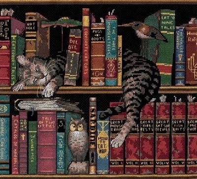 Frederick The Literate by Dimensions Counted Cross Stitch Kit