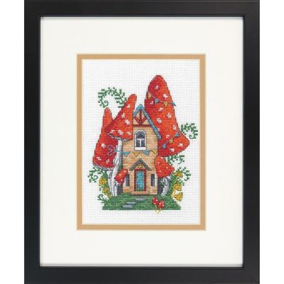 Forest House by Dimensions Needlecrafts Counted Cross Stitch Kit 2023