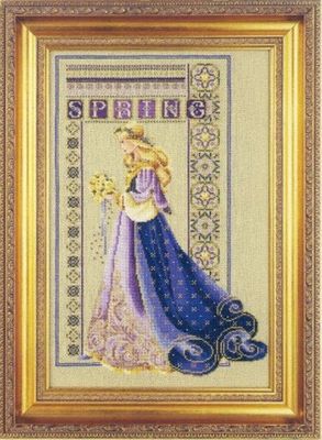 Celtic Spring by Lavender &amp; Lace. Designer Marilyn Leavitt-Imblum Counted cross stitch pattern 2000