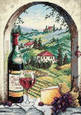 Dreaming Of Tuscany by Dimensions Gold Petites Collection Designer Barbara Felisky Counted Cross Stitch Kit