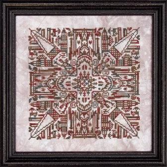 Reflections of New York City by Ink Circles. Counted cross stitch pattern