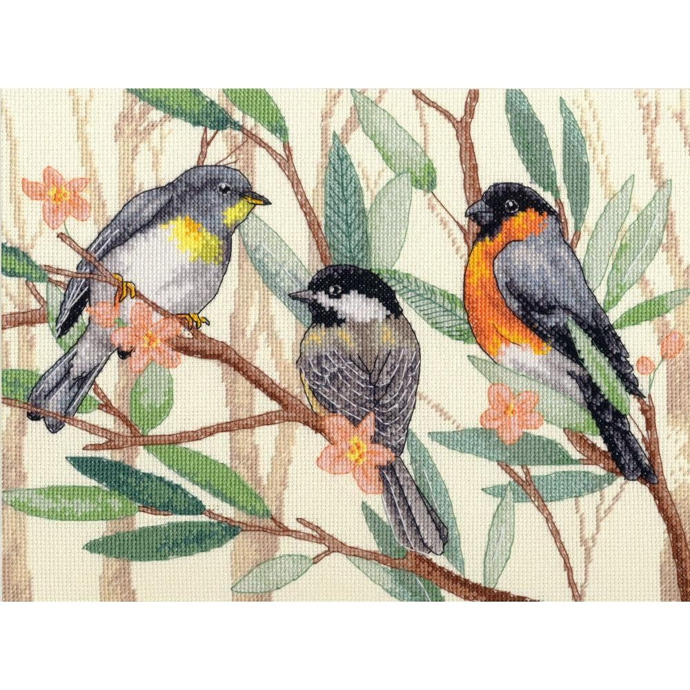 Tree Toppers by Dimensions Bird counted Cross Stitch Kit
