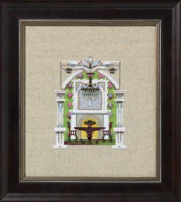 The Dining Room by Nora Corbett Designs 2024 The Doll House Collection Counted cross stitch pattern, Embellishment Pack