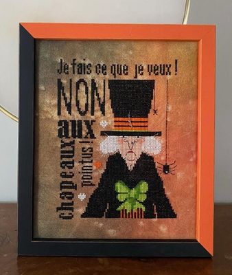 Mamie Marcelle (Grandma Marcelle) by Isabelle Haccourt Vautier Printed cross stich pattern