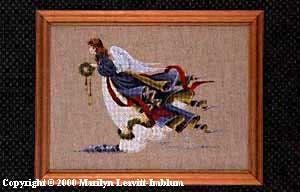 Angel Of Freedom by Lavender &amp; Lace. Christmas Angel Collection Designer Marilyn Leavitt-Imblum