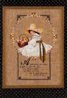 Gathering of Roses by Told in a Garden. Designer Marilyn Leavitt-Imblum Counted cross stitch pattern
