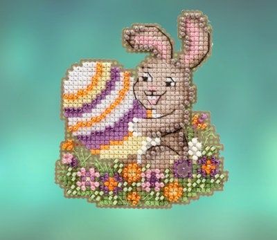 Egg-ceptional by Mill Hill Seasonal Ornament Series Spring Bouquet Collection with magnet 2020