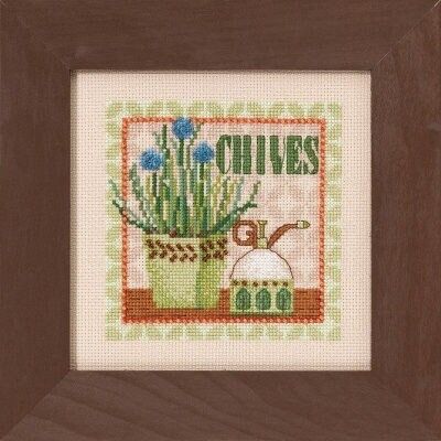 Chives by Mill Hill 2021 Growing Green series Taste new beaded counted cross stitch embroidery kit!