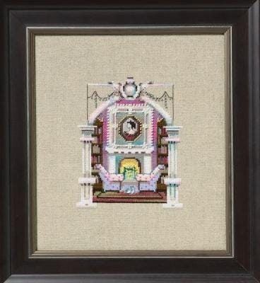 The Living Room by Nora Corbett 2024 The Doll House Collection Counted cross stitch pattern, Embellishment Pack