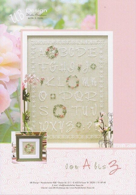 From A to Z (Von A bis Z) by UB-Design (Germany) Counted cross-stitch pattern