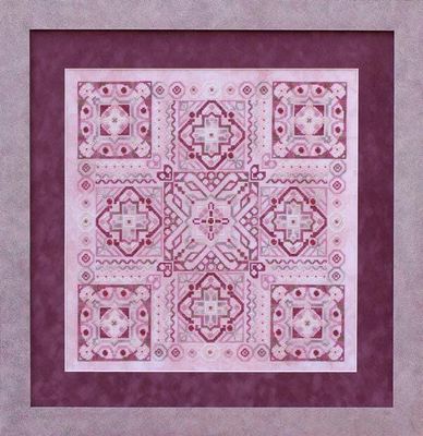 Cherries Jubilee by Glendon Place 2012 A-Maze-ing Desserts Collection Cross stitch pattern, Sulky Thread Pack