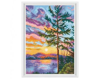 Sunset landscape by RTO 2024 Counted Cross Stitch Kit