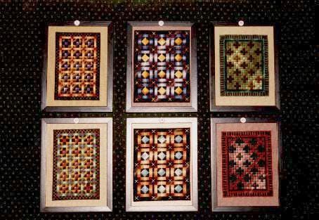 Amish Shadow Quilts by Told in a Garden. Designer Marilyn Leavitt-Imblum Counted cross stitch pattern
