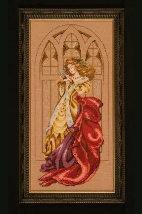 White Christmas by Mirabilia Designs designer Nora Corbett Counted cross stitch Pattern 2006