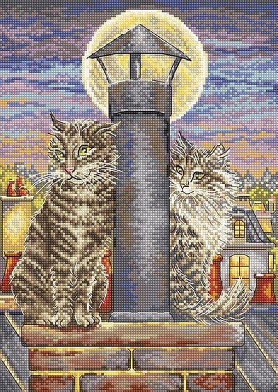 Romance by LETISTITCH Counted cross stitch kit 2023