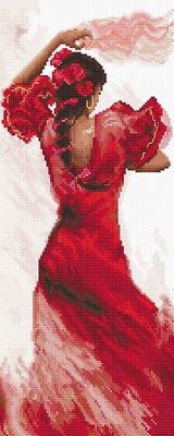 The Dance of Spain by LETISTITCH Counted cross stitch kit 2022