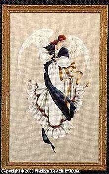 Angel Of Hope by Lavender &amp; Lace. Christmas Angel Collection Designer Marilyn Leavitt-Imblum