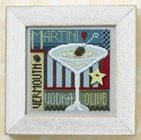 Martini by Mill Hill 2008. Spring Series Buttons and Beads Collection Beading cross stitch kit