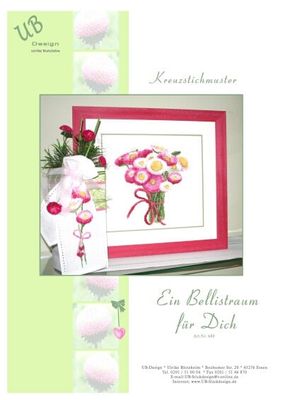 Ein Bellistraum für Dich (Daisy for you) by UB-Design (Germany) Counted cross-stitch pattern
