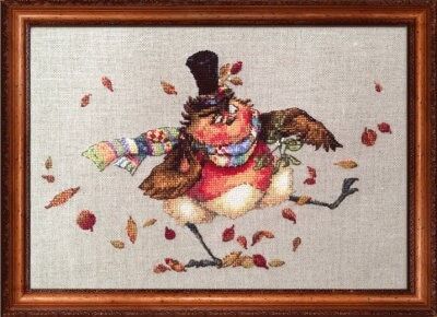 Robin&#39;s Jig by Nimuë Designer Annaïck Chauvel Fairy counted cross stitch Kit or Pattern