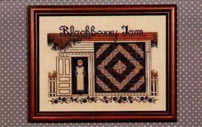 Blackberry Jam by Told in a Garden. Designer Marilyn Leavitt-Imblum Counted cross stitch pattern