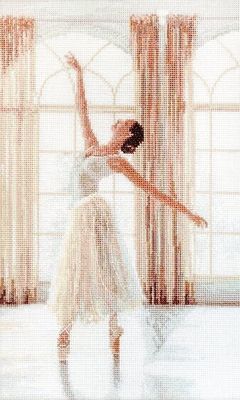 Ballerina by LETISTITCH Counted cross stitch kit