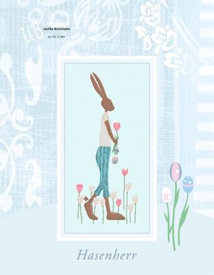Hasenherr (Mr. Rabbit) by UB-Design (Germany) Counted cross-stitch pattern