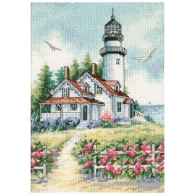 Scenic Lighthouse by Dimensions Gold Petites Collection 2020 Counted Cross Stitch Kit