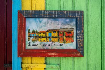 D&#39;une rive à l&#39;autre (From shore to shore) by Isabelle Haccourt Vautier Collection Oleron by ISA Printed cross stich pattern