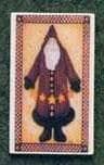 Button Santa Pin by Debbie Mumm Memo Pin Needlework Sewing Embroidery cross stitch Tools Mill HIll Handmade in the USA Limited edition pins