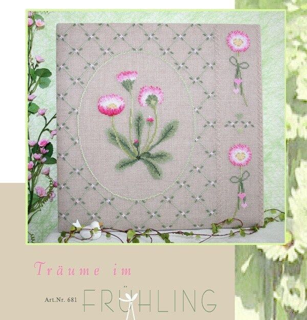 Träume im Frühling (Dreams in spring) by UB-Design (Germany) Counted cross-stitch pattern