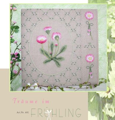 Träume im Frühling (Dreams in spring) by UB-Design (Germany) Counted cross-stitch pattern