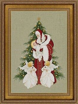 Song of Christmas by Lavender &amp; Lace. Designer Marilyn Leavitt-Imblum Counted cross stitch pattern release 1995
